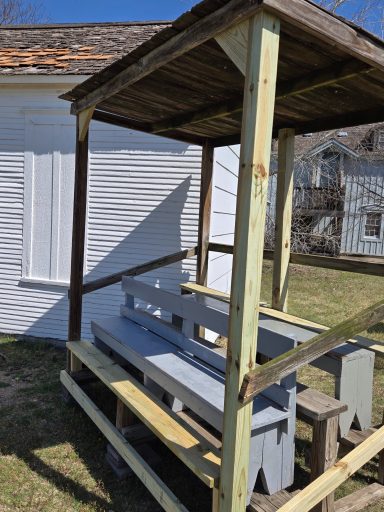 3rd Stand Repaired and Moved